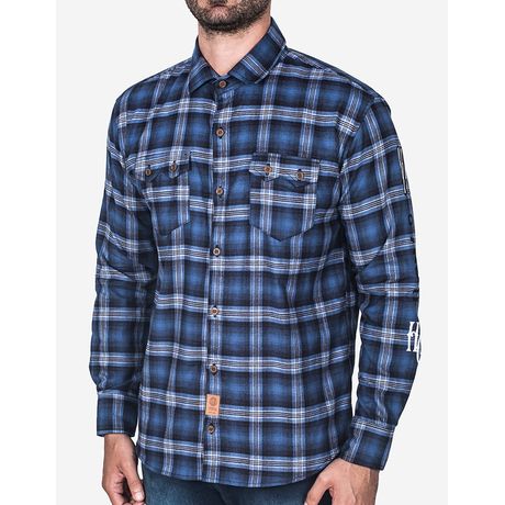 CAMISA XADREZ AZUL 200337-Azul-M