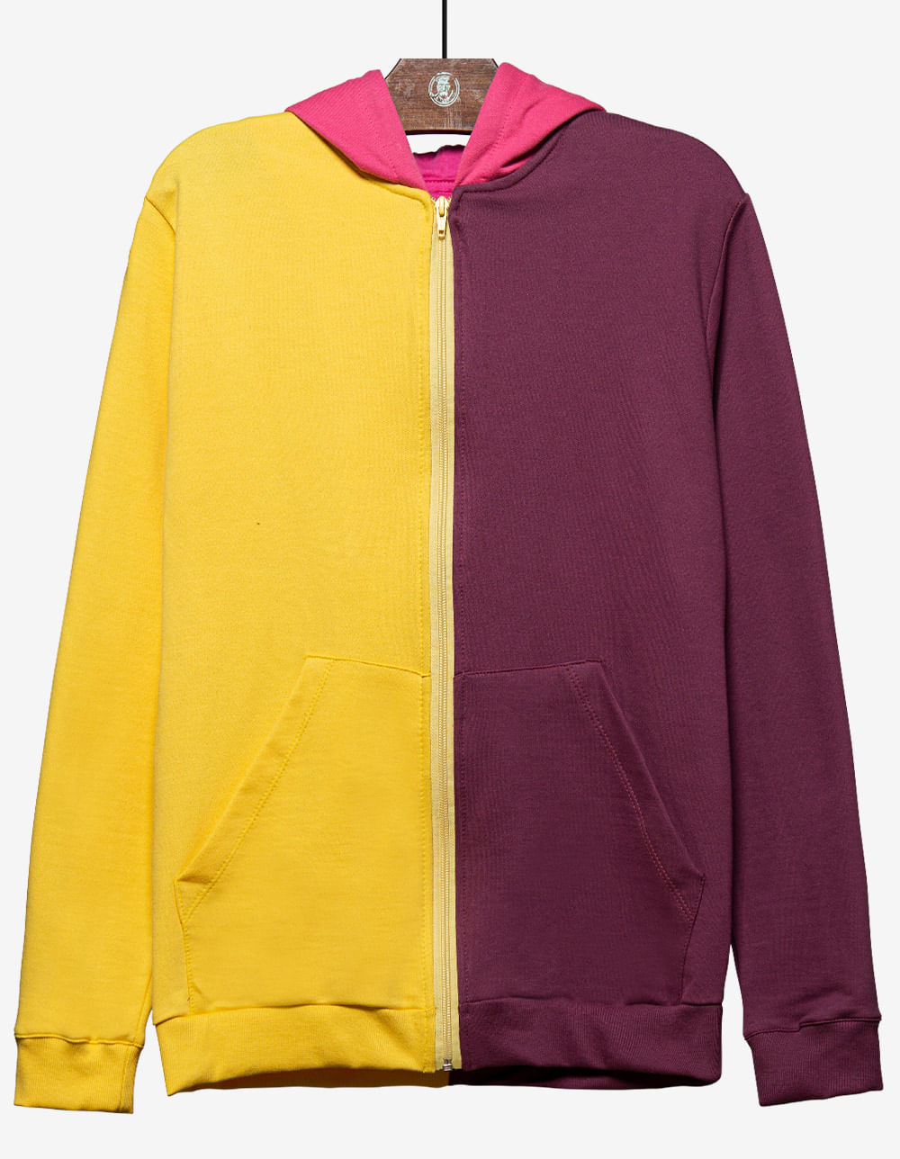 moletom high block moletom com capuz navy purple